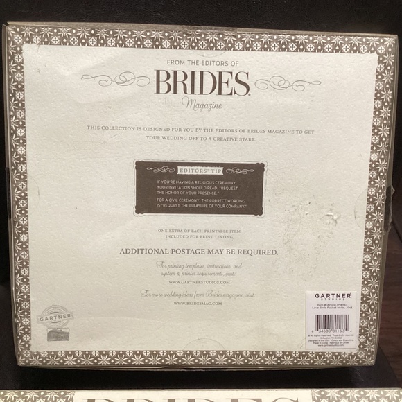 Gartner Studios Brides Printable Embellished Invitation Kit Bundle - Picture 5 of 9
